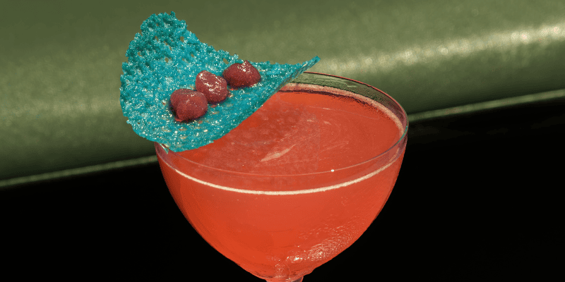 Raspberry Whisper Cocktail